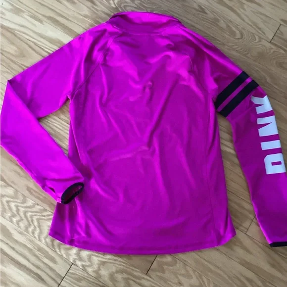PINK Victoria’s Secret Ultimate Quarter Zip Pullover - Picture 2 of 3